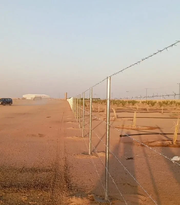 شبك حماية مزرعة بمنطقة القصيم